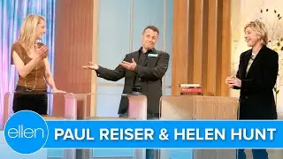 Paul Reiser & Helen Hunt Reunite for Mad About You Game on Ellen