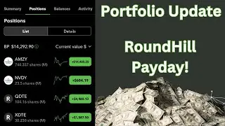 QDTE/XDTE Payday from Roundhill - Portfolio Update - Generating Passive Income!