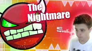 The Nightmare - Мой первый демон!! - Geometry Dash [4]