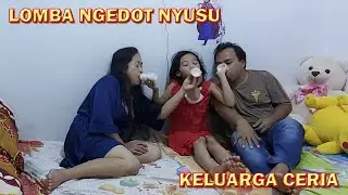 Abkara Tasykurun - Anak Menyusui papa mama di Lomba Ngedot