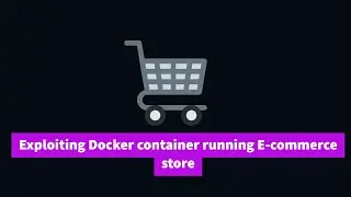 Exploiting Docker Container with E-Commerce Website | TryHackMe The Marketplace