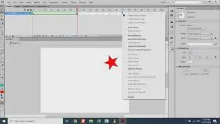 how to create a shape tween in adobe flash cs6
