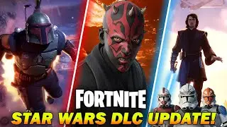 CLONE WARS! Star Wars DLC in FORTNITE! Playing Star Wars FORTNITE LIVE! May the 4th be with you!