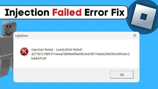 How To Fix Roblox Fluxus Injection Failed - LoadLibFail DLL Not Found | Easy Fix!