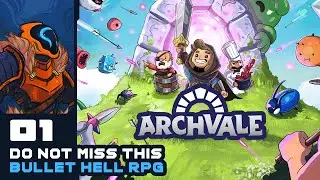 Do Not Miss Out On This Incredible Bullet Hell RPG! - Let's Play Archvale - Part 1
