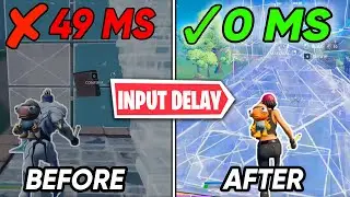 How To Reduce Input Delay in Fortnite Chapter 2 Season 7 | Fortnite Input Delay Fix 2021