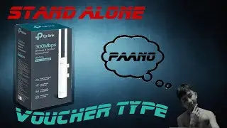 How to Setup TP Link EAP110 as STAND ALONE VOUCHER TYPE (PART1)