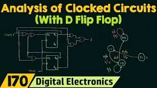 Analysis of Clocked Sequential Circuits (with D Flip Flop)