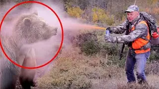 Этот Мужчина Пожалел, Что Использовал Медвежий Спрей на Гризли!