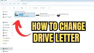 How To Change Drive Letter On Windows 11 / 10 / 8 / 7 Operating System