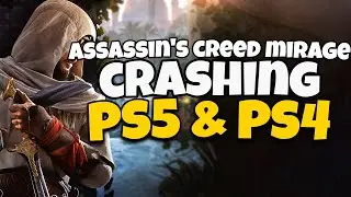 How To Fix Assassins Creed Mirage Crashing on PS5 & PS4