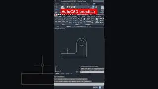 Autocad practice drawing | Cad by Ankit | autocad mechanical |