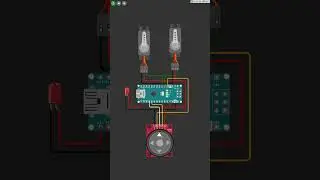 🕹️Joystick-Controlled Servo Motor Project with Arduino! 🛠️✨ #electronic #servomotors #iot