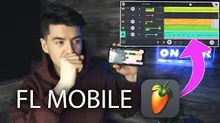 I Made a LIT SONG on FL STUDIO MOBILE!! (making a beat fl studio)