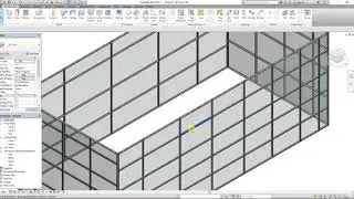 How to edit mullions in Revit