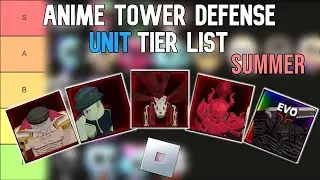 Anime Tower Defense Units Tier List