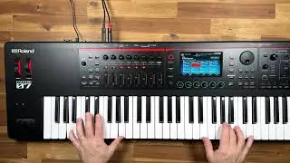 Roland Fantom-07 Sound Demo (NoTalking)