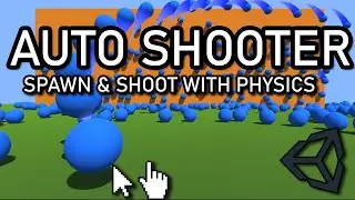 How To Create Auto Shooter In Unity | Unity Tutorial | One Script Shooter