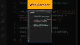 Can you make a Web Scraper?? 