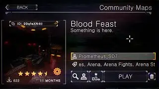 Prodeus - (Custom Map) Blood Feast ULTRA HARD - 100% Walkthrough (Raw Footage)