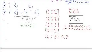 Ch 9 - Gaussian Elimination 2 Var