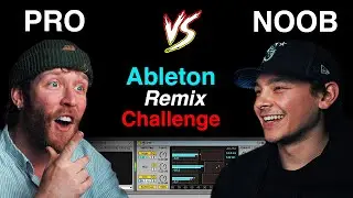 PRO vs BEGINNER Producer  - 1 Hour Remix Challenge