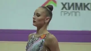 Екатерина Веденеева, обруч. Grand Prix, Moscow, 2016. Qualification. Москва, Гран При, Квалификация.