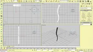 урок 3d max. для начинающих,моделирование столика. Урок1