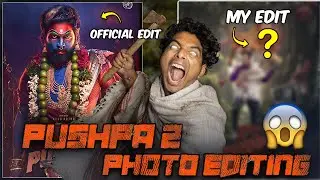 PUSHPA 2 PHOTO EDITNG EASY STEPS | PRANAV PG 