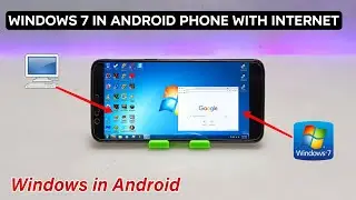 How to Run Windows 7 in Android Smartphone with internet using Limbo PC Emulator