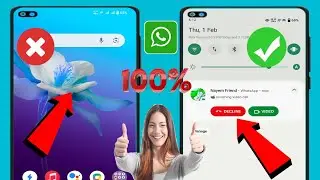 Comment réparer un appel WhatsApp qui ne s'affiche pas à l'écran.Whatsapp ne s'affiche pas à l'écran