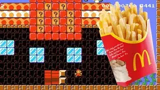 Super Mario Maker 2 🔧 Mario goes to Mc Donald's 🔧 by Waldary