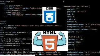 HTML & CSS in 1 Hour (or close enough)