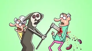 Your Dying Husband | Cartoon Box 407 | by Frame Order | Hilarious Cartoons