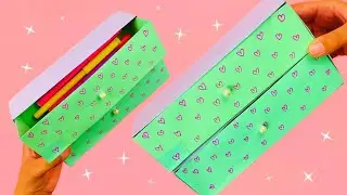 Organize Your Desk with This DIY Stationary Drawer! || Easy Paper Craft Tutorial