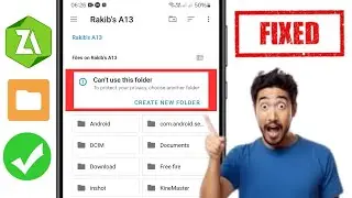 how to fix cant use this folder 2024 | cant use this folder to protect your privacy Solution