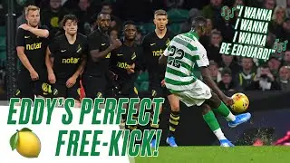 🍋 French Eddys Magnifique free-kick! | Odsonne Edouard helps Celtic to a 2-0 Europa League win!