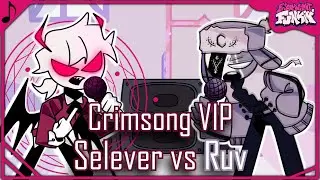 Crimsong VIP pero es Selever vs Ruv | Friday Night Funkin