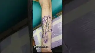 Panther Cover Up Tattoo.
