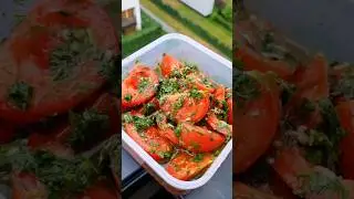 Закуска из помидоров | Простой и вкусный рецепт помидоров с ярким вкусом! 