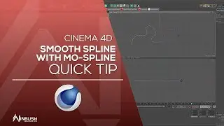 Cinema 4d Quick Tip - Smooth out your jagged splines for smooth align to spline movements