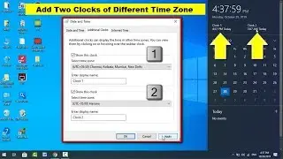 How to Add Additional Clocks to Windows 10 without Using Any Software