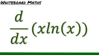 Derivative of xln x