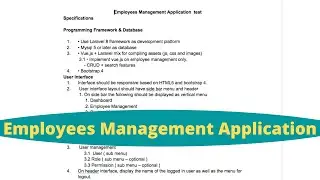 01 Employees Management Application with Laravel and Vuejs