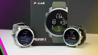 Polar Grit X Outdoor GPS Sportswatch // EVERYTHING NEW!