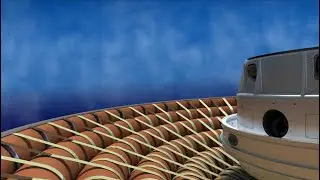 See an inflatable heat shield work in re-entry test animation