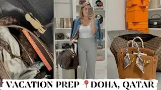 VLOG 🎥 Vacation Prep: Pack with me for Doha Qatar & Hubby's Birthday Celebration