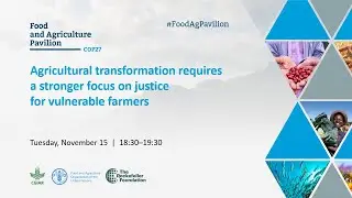 Agricultural transformation requires a stronger focus on justice for vulnerable farmers