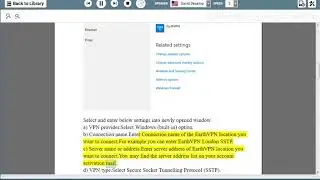 Set up EarthVPN SSTP on Windows 10