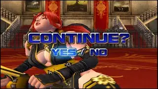 KOF MI2 All Female Characters Game Over